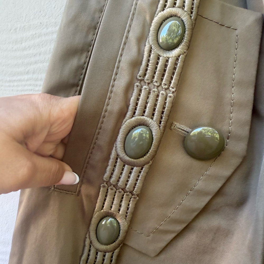 Marc Jacobs Runway Spring 2015 Cotton Bermuda Crop Pants size 8 - Picture 9 of 16